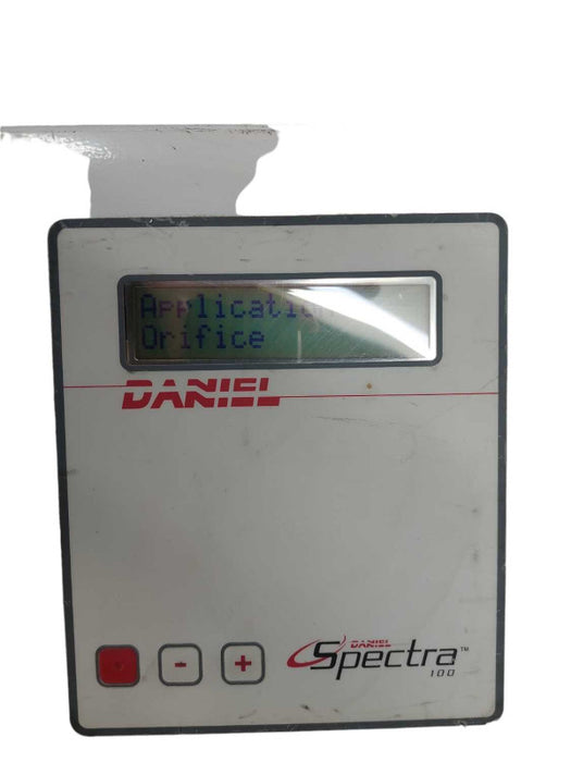 Daniel Spectra 100 Control Panel Daniel Flow Products  ?