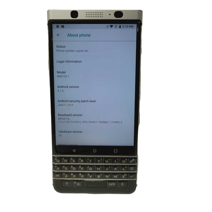 BlackBerry KeyOne 32GB BBB100-1 UNLOCKED  -