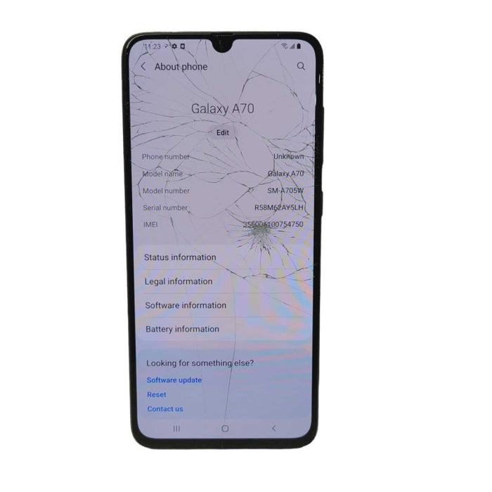 Samsung Galaxy A70 128GB SM-A705W UNLOCKED  -