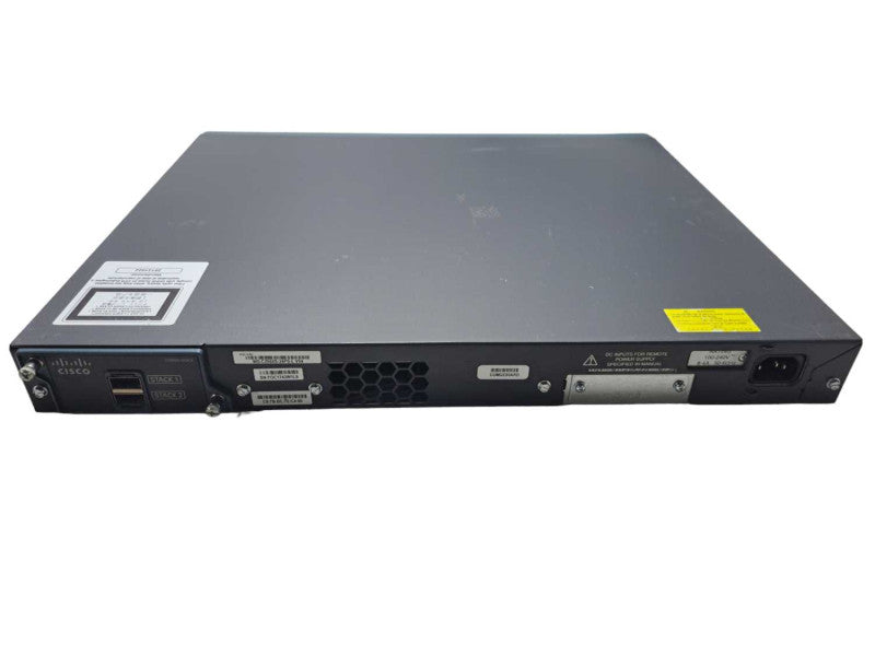 Cisco WS-C2960S-24PS-L | 24 Port Gigabit 370W PoE+ Switch +Stacking Module Q)