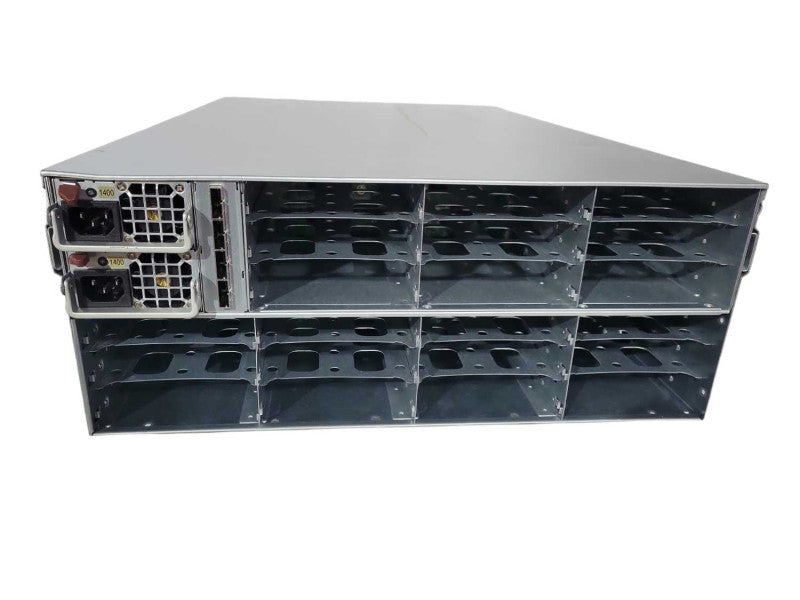 JBOD Supermicro CSE-847 4U Server Chassis, 36x 3.5\\" Bays, 2x 1400W PSU READ !