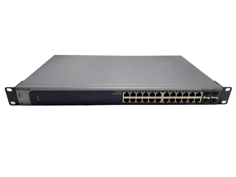 NetGear ProSafe GSM7224 | 24 Port Gigabit L2 Managed Switch  )