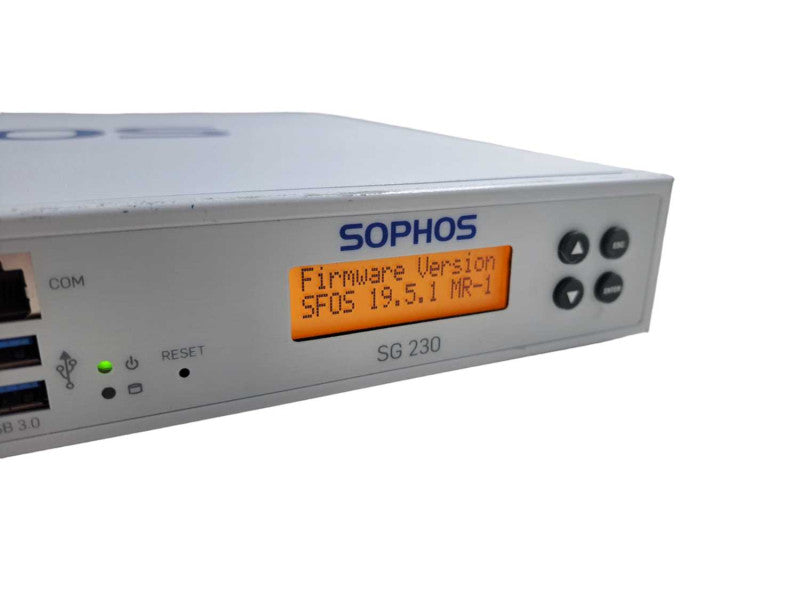 Sophos SG 230 1U Firewall Network Security Appliance )