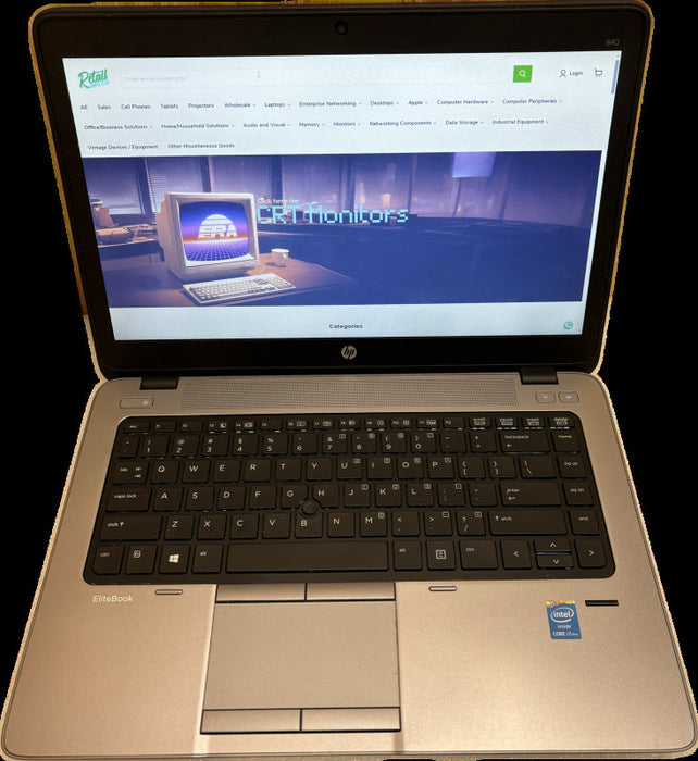 HP EliteBook 840 Intel Core i7-4600U @ 2.10 GHz 16 GB RAM 256 GB m.2 SSD