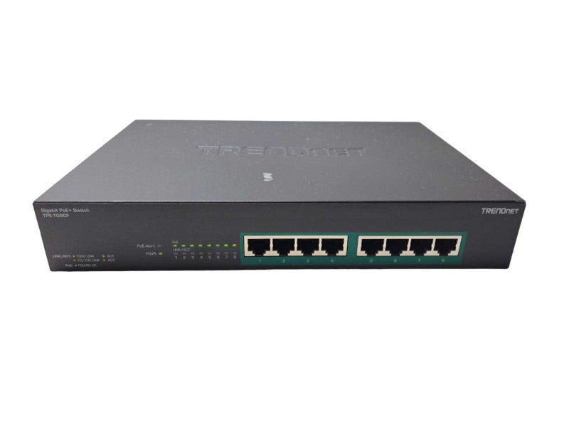 TRENDnet TPE-TG80F | 8 Port Gigabit PoE+ Network Switch )
