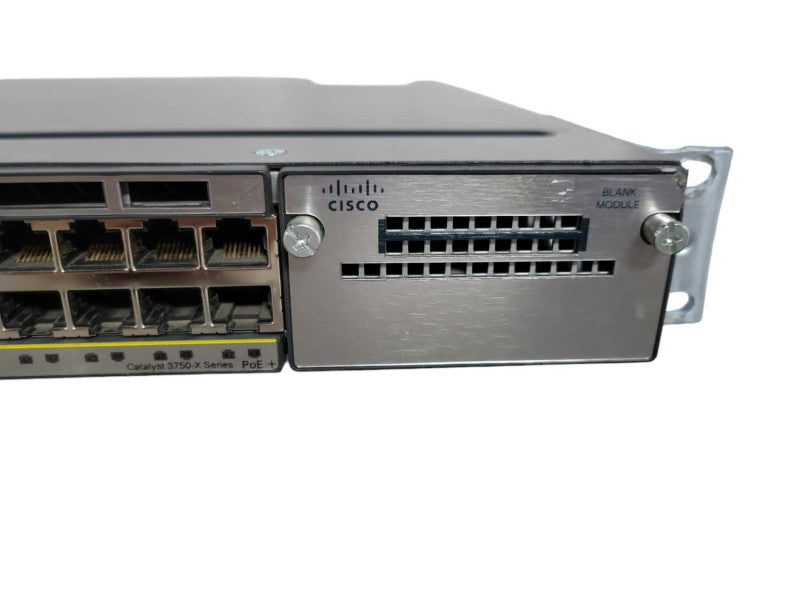 Cisco WS-C3750X-48P-L V02 Gigabit PoE+ Network Switch !