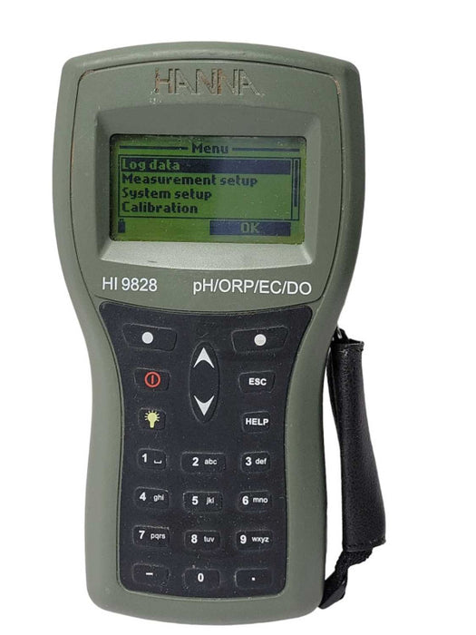 HANNA HI9828 Multiparameter Water Quality Meter pH/ORP/EC/DO READ _