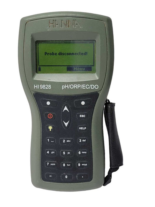 HANNA HI9828 Multiparameter Water Quality Meter pH/ORP/EC/DO READ _