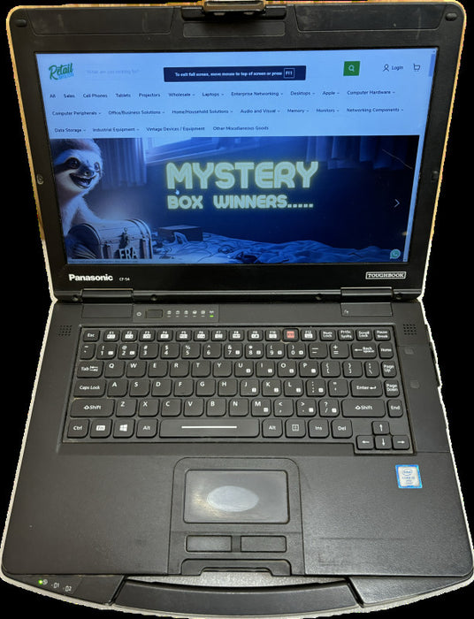 Panasonic TOUGHBOOK CF-54 Core i5-6300U@2.4GHz 8GB RAM 128GB m.2 14500Hr READ