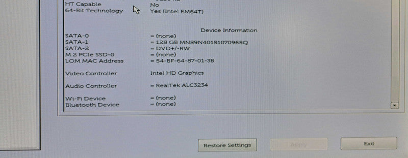 Dell OptiPlex 3060 SFF | i5-8500 @ 3.00GHz 8GB DDR4 128GB M.2  )