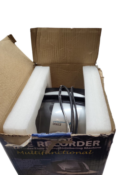 Acroprint ES900 Electronic Payroll Recorder/Time Stamp/Numbering Machine &