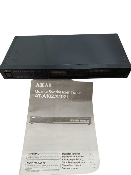 AKAI Quartz Synthesizer Tuner Model: AT-A102 with manual  ?