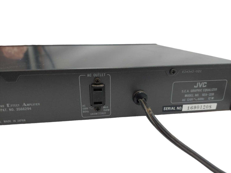 JVC S.E.A. Graphic Equalizer Model: SEA-22 ?