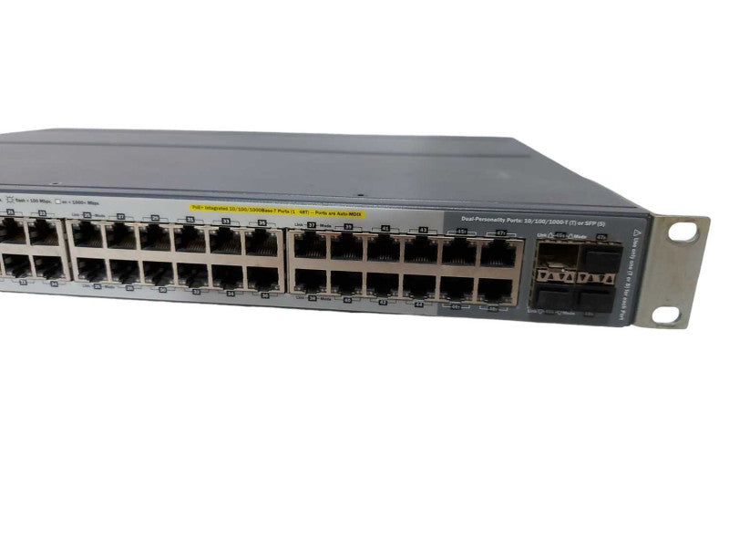 HP 2920-48G J9729A PoE+ Gigabit Network Switch 48x port - fact reset #
