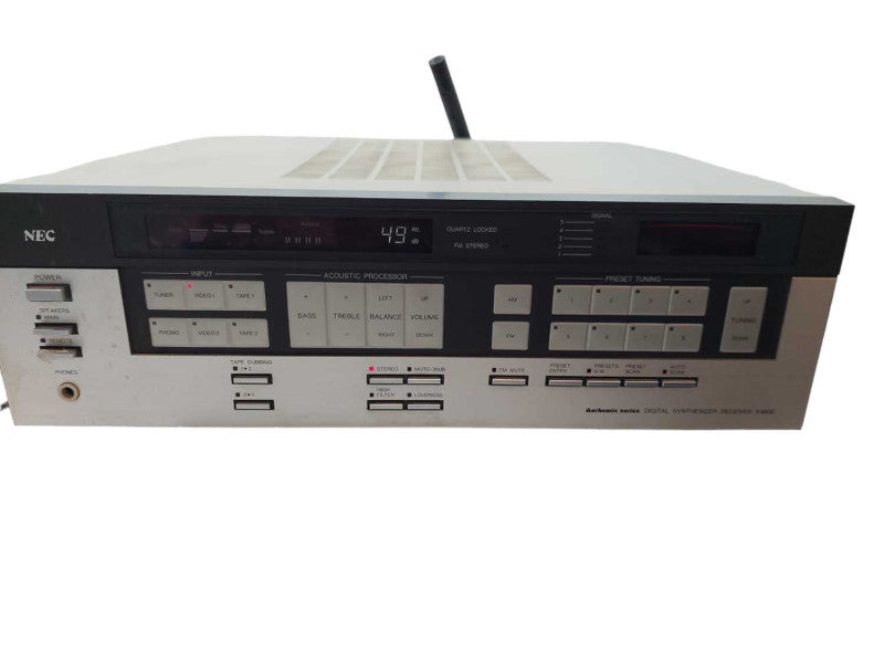 NEC Authentic Series Digital Synthesizer Receiver Model: X460E ?