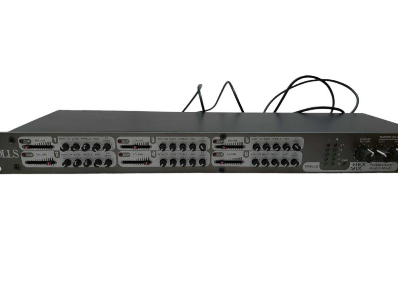 Rolls Hex Mix Professional Audio Mixer Model: RM65b  ?