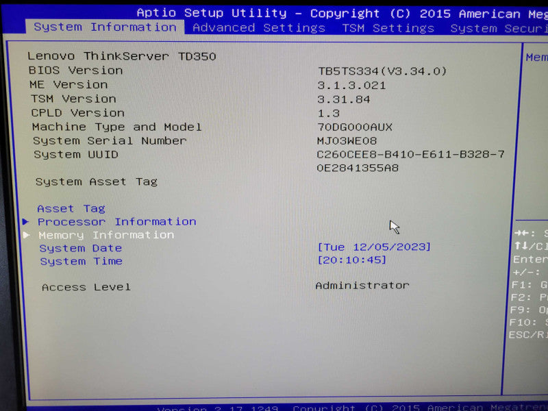 Lenovo ThinkServer TD350 - 2x Xeon E5-2640 v3 | 128GB DDR4 | AVAGO MegaRAID %