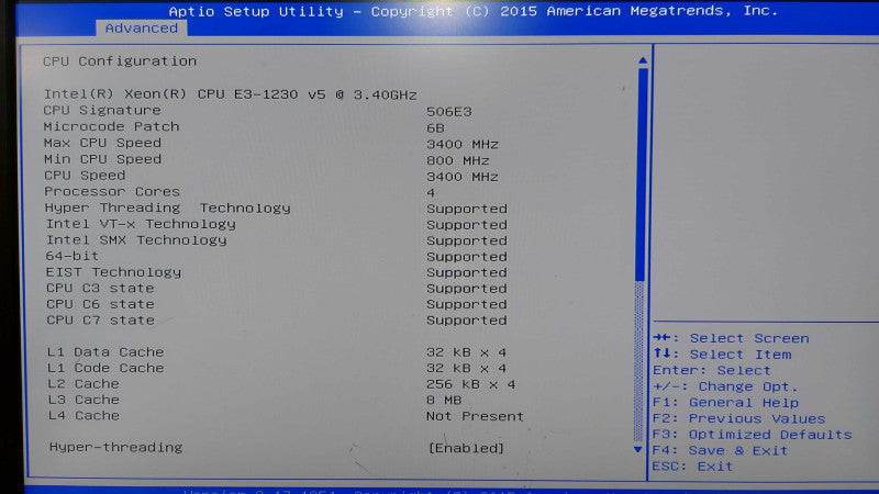 Supermicro CSE-813M 1U Server X11SSH-F E3-1230 V5 / 8gb ram / READ #
