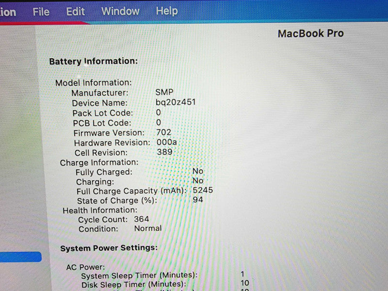 Apple Macbook Pro 2014 13\\" Core i5-4278U @ 2.6GHz 8GB DDR3 120GB SSD (