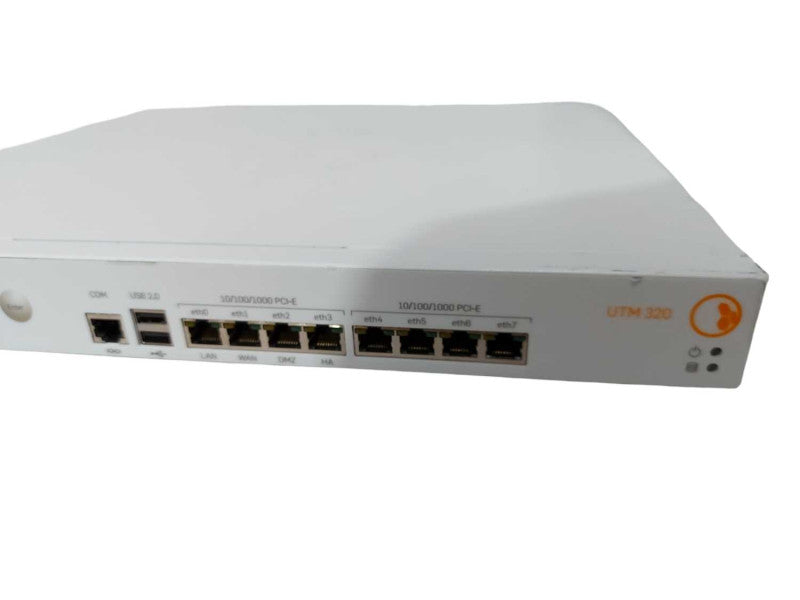 Sophos UTM320 Rev. 5 Network Firewall Gateway Appliance 8-Port Gigabit  #