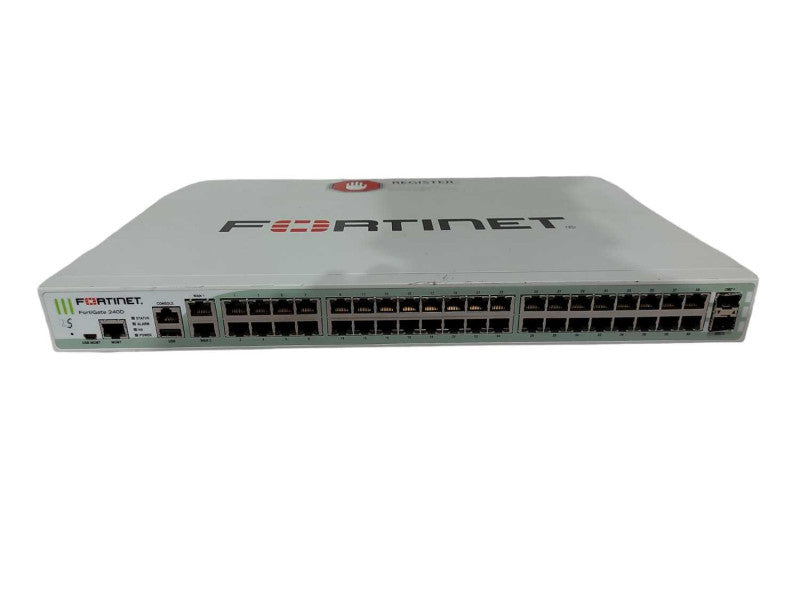 Fortinet FG-240D FortiGate 240D Security Appliance Firewall Q#