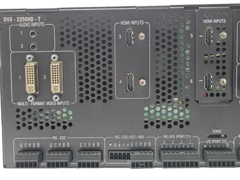 AMX enova DVX-2250HD-T presentation switcher, READ _