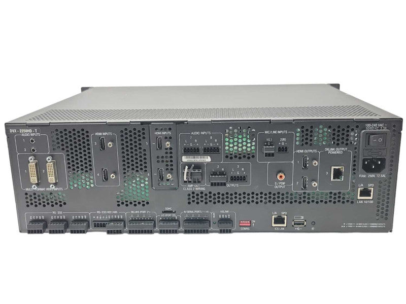 AMX enova DVX-2250HD-T presentation switcher, READ _