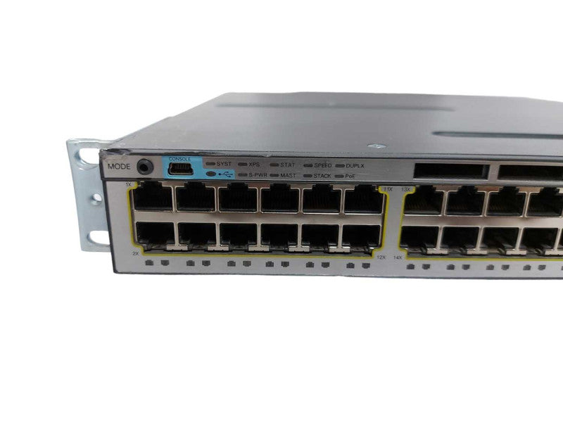 Cisco Catalyst 3750-X Series PoE+  WS-C3750X-48P-LV05 10GbE + Stacking Module Q#