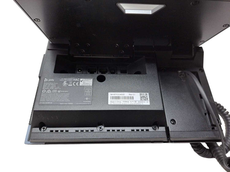 Polycom CCX 600 Business PoE Touch IP Phone Microsoft Teams | Factory Reset  Q)