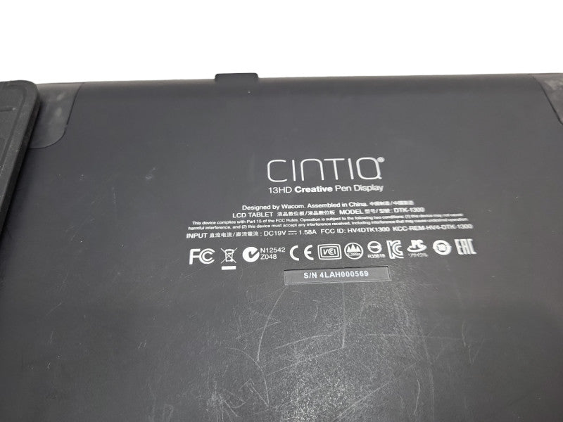 Wacom Cintiq 13HD DTK-1300 Creative  Display Tablet with holder  &