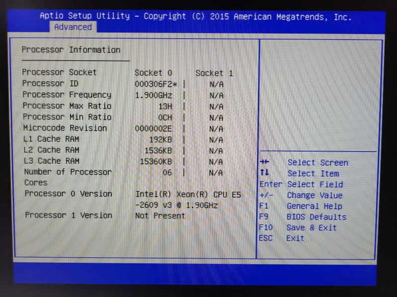 Cisco UCS C220 M4 Server Xeon E5-2609 v3 @ 1.90GHz 32GB DDR4 $