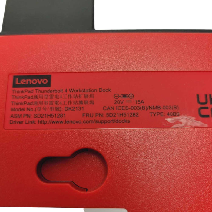 Lenovo ThinkPad Thunderbolt 4 Woskstaion Dock Plz READ  -