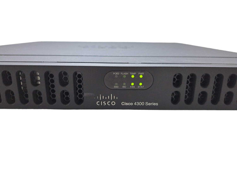 Cisco ISR4331/K9 Enterprise Service Router ISR4331 - NO CLOCK ISSUE )