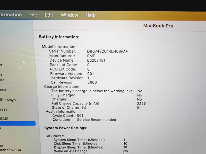 Apple Macbook Pro 2017 13\\" Core i5-7360U @ 2.3GHz 8GB DDR3 250GB SSD (