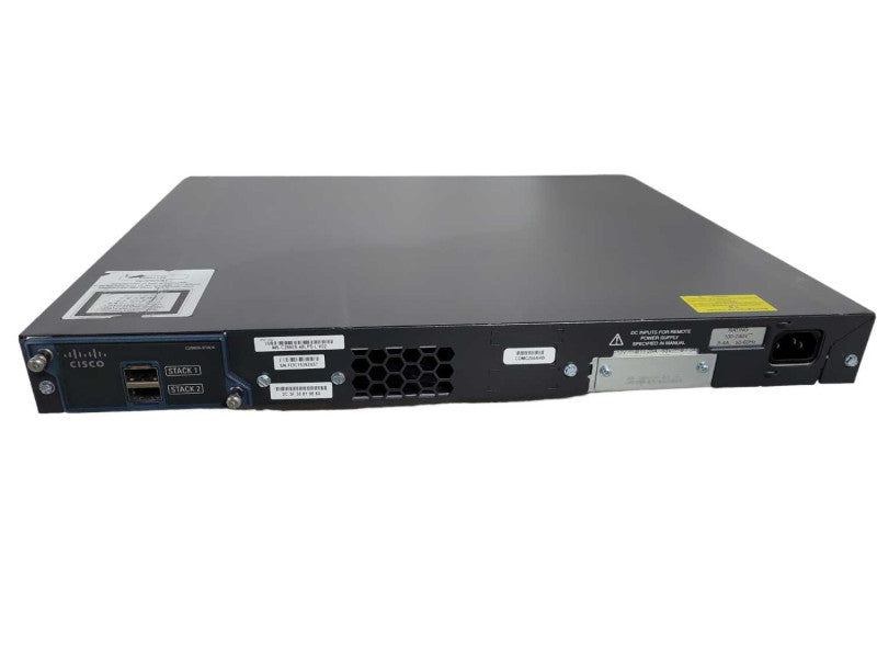 Cisco Catalyst 2960-S 48 Port POE+ Switch WS-C2960S-48LPS-L / fact reset !