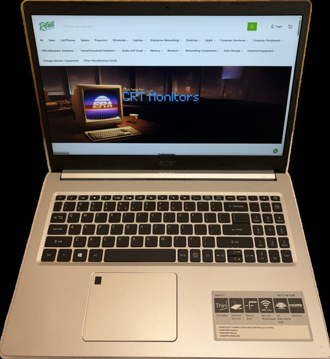 ACER Aspire 5 Intel Core i5-8265U 8 GB DDR$ RAM 256 GB SSD