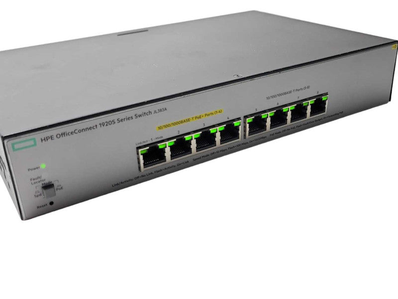 HP HPE Network Switch HPE JL383A 1920S 8-Port Gigabit PoE _