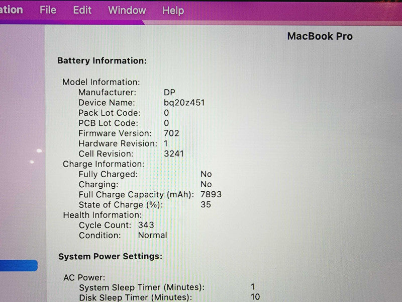 Apple Macbook Pro Retina 2015 15\\" Core i7-4770HQ @ 2.2GHz 16GB DDR3 500GB SSD (