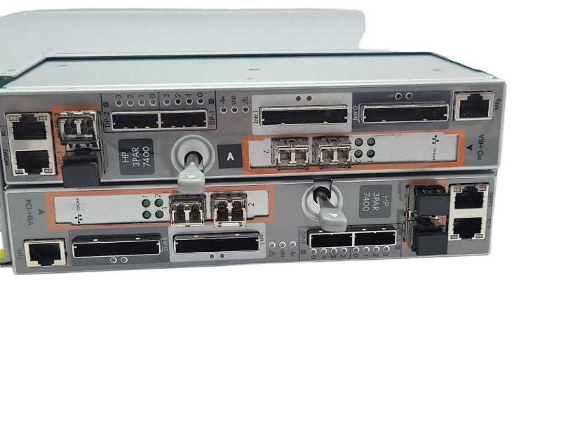 HP 3PARA-SV1009 24-Bay Storage array w/ 2x 3PAR 7400 Controllers, 2x PSU _