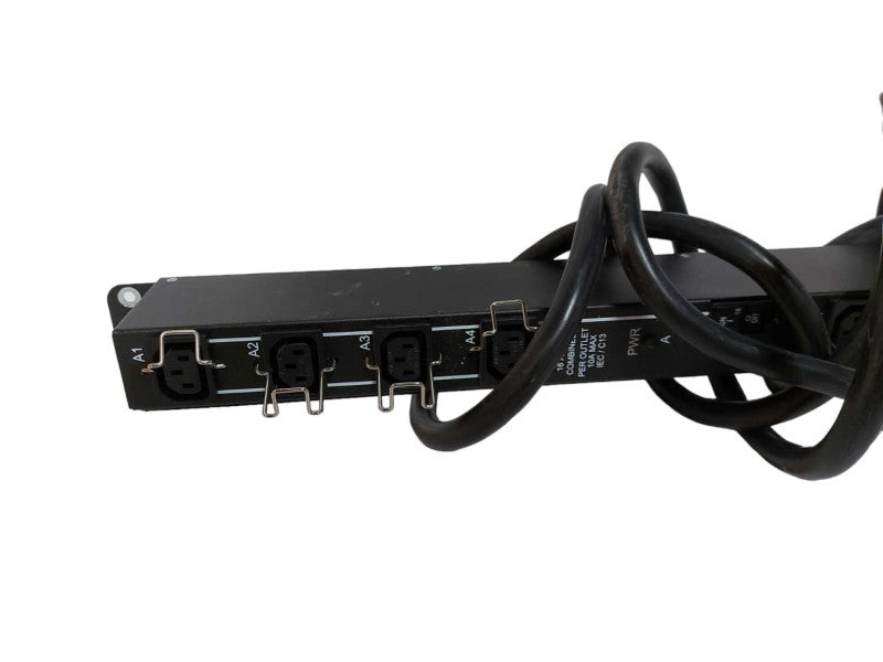Spectrum Power 72A-130BMHEN-02 PDU 8-port 24A Rack Mount Power Strip Q#
