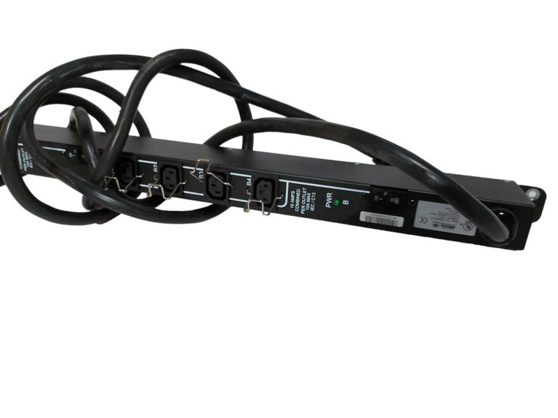 Spectrum Power 72A-130BMHEN-02 PDU 8-port 24A Rack Mount Power Strip Q#
