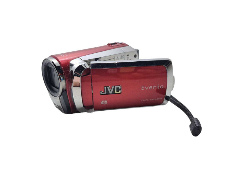 JVC GZ-MS120RU Everio 40x Camcorder | Red | Untested )