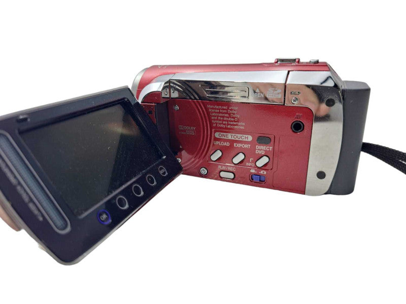 JVC GZ-MS120RU Everio 40x Camcorder | Red | Untested )