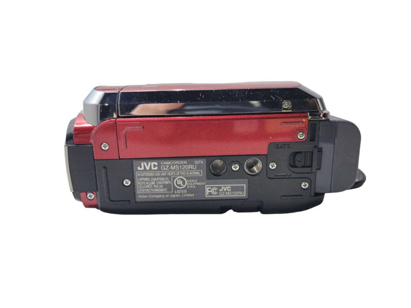 JVC GZ-MS120RU Everio 40x Camcorder | Red | Untested )