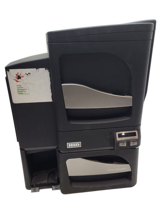 HID X001800-3 DTC4500E ID Color Card Printer USB for Parts &