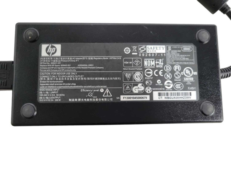 HP HSTNN-CA16 19.5V 10.3A Genuine Original AC Power Adapter Charger !