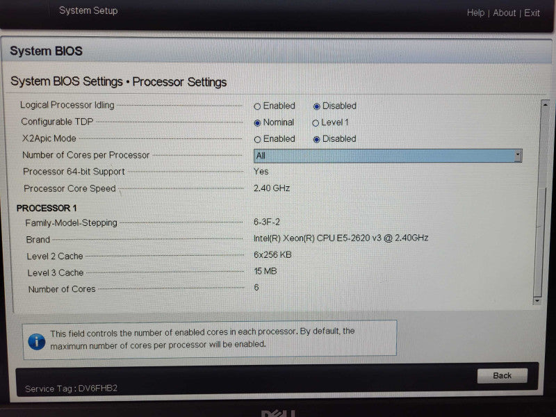 Dell PE OEMR R430 Server Xeon E5-2620 v3 @ 2.4GHz 16GB ECC DDR4 3.5\\" $