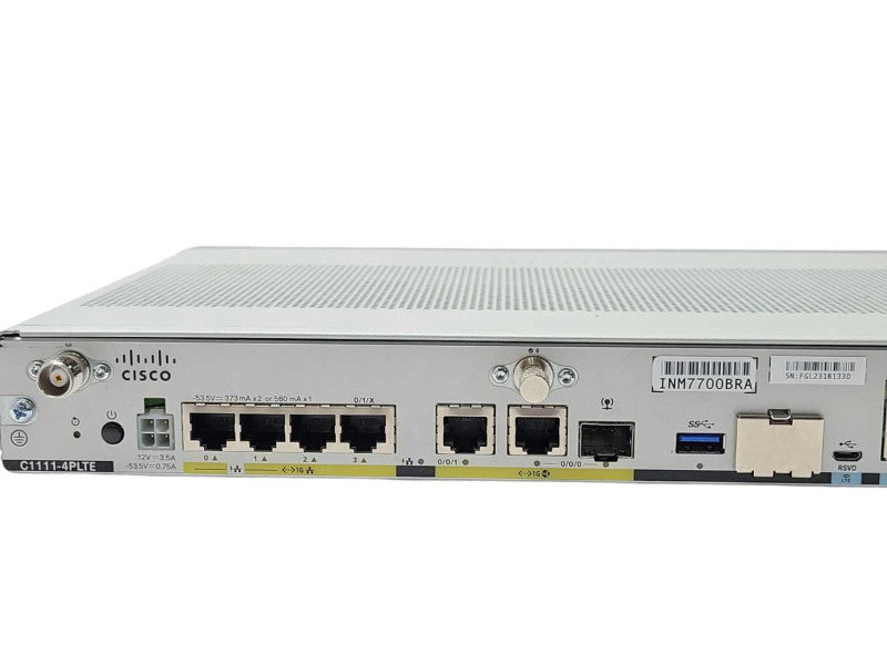 Cisco C1111-4P LTE ISR 1100 Dual WAN Gigabit Ethernet Combo SFP Router _