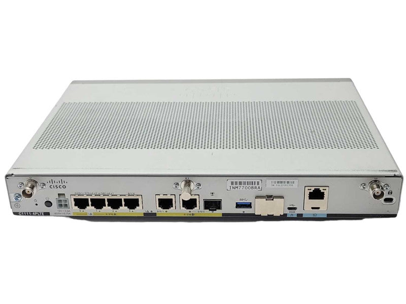 Cisco C1111-4P LTE ISR 1100 Dual WAN Gigabit Ethernet Combo SFP Router _