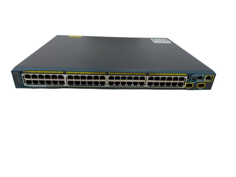 Cisco WS-C2960S-Series C2960S-48FPD-L V04  PoE+ 10G - Fact Reset #